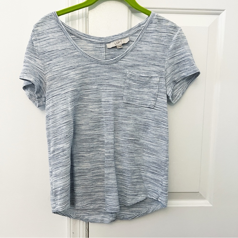 LOFT striped tee - Picture 3 of 5